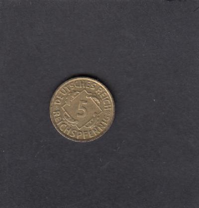 Beschrijving: 5 Pfennig